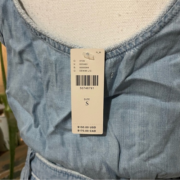 Anthropologie Blue Midi Dress - Picture 6 of 7